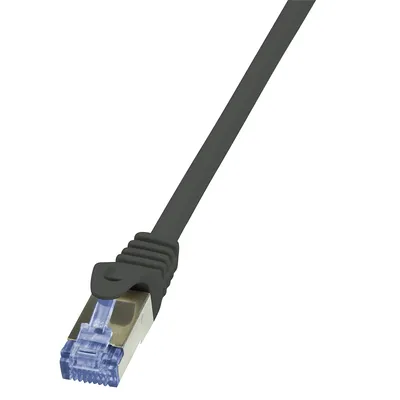 LOGILINK Patchkabel PrimeLine CAT.6A S/FTP 5m schwarz