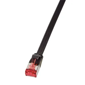 LOGILINK Patchkabel SlimLine CAT.6A U/FTP schwarz 2m