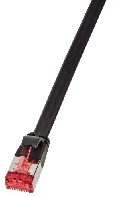 LOGILINK Patchkabel SlimLine CAT.6A U/FTP schwarz 7