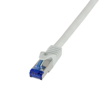 LOGILINK Patchkabel Ultraflex CAT.6A S/FTP grau 0,25m