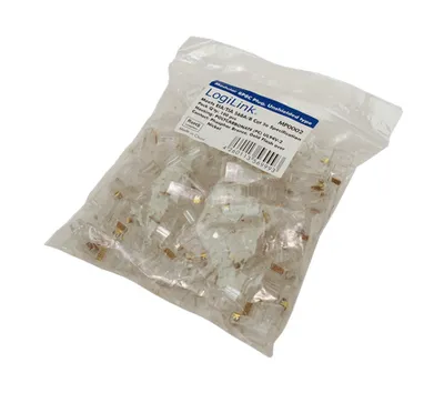 LOGILINK RJ45 Western-Modularstecker, ungeschirmt
