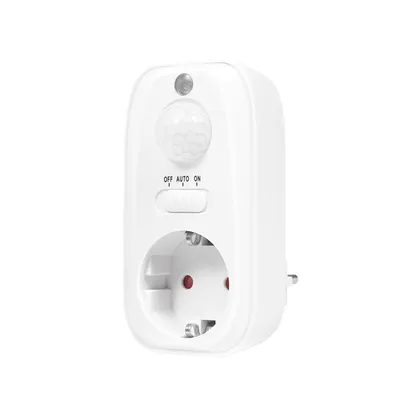 LOGILINK Steckdose mit Bewegungsmelder PA0248, weiß