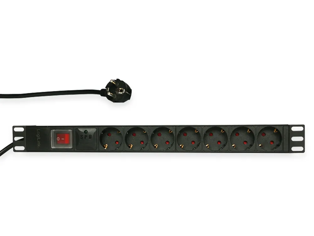 LOGILINK Steckdosenleiste 19"
