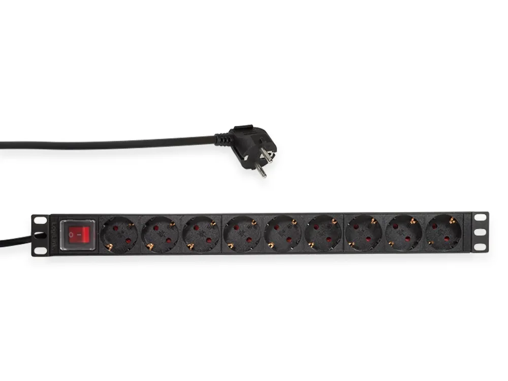 LOGILINK Steckdosenleiste 19"