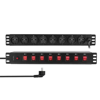 LOGILINK Steckdosenleiste PDU8D01