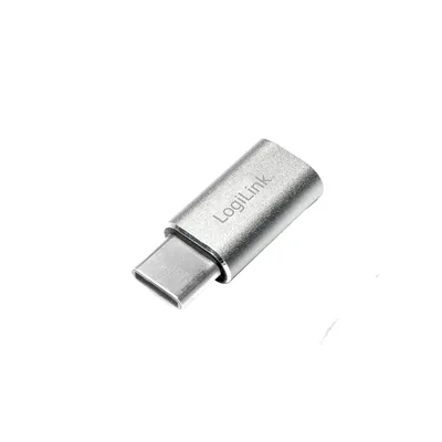 LOGILINK USB-Adapter AU0041, USB-C Stecker auf USB-Micro Kupplung