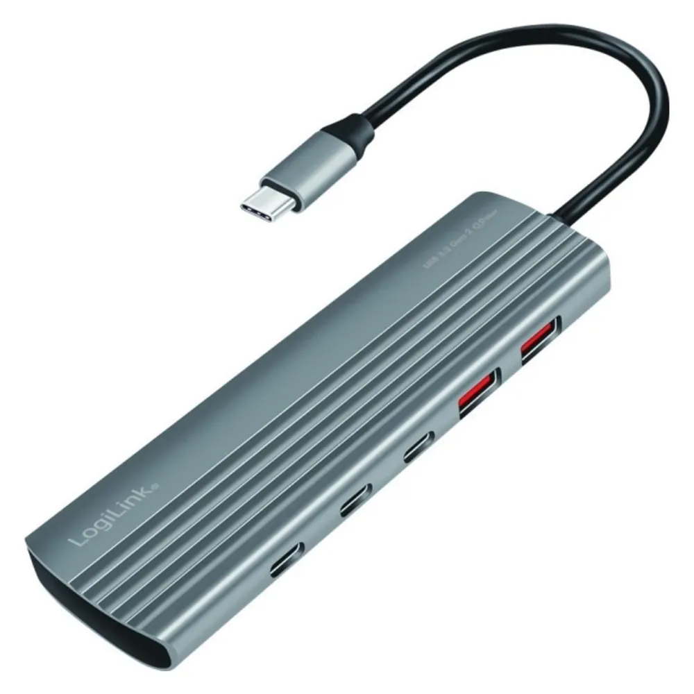LOGILINK USB-C-Hub UA0415 10-Port