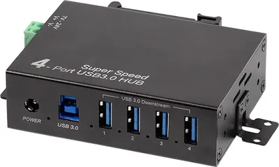 LOGILINK USB-Hub UA0443 4-Port Industrie