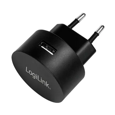 LOGILINK USB-Lader PA0217, 2,1 A, schwarz
