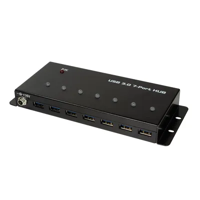 LOGILINK USB3.0 Industrie-Hub UA0317, 7-port, 7x USB-A