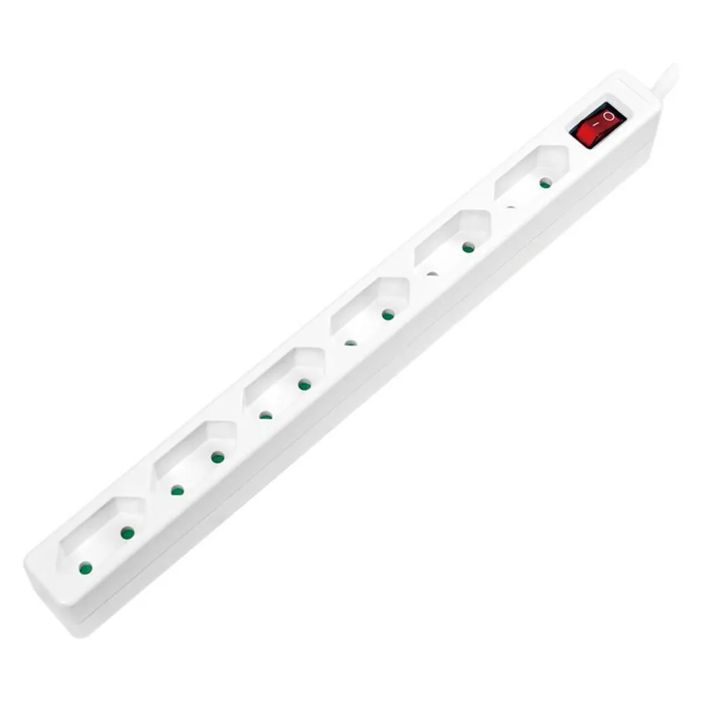 LogiLink 6-fach mit Schalter