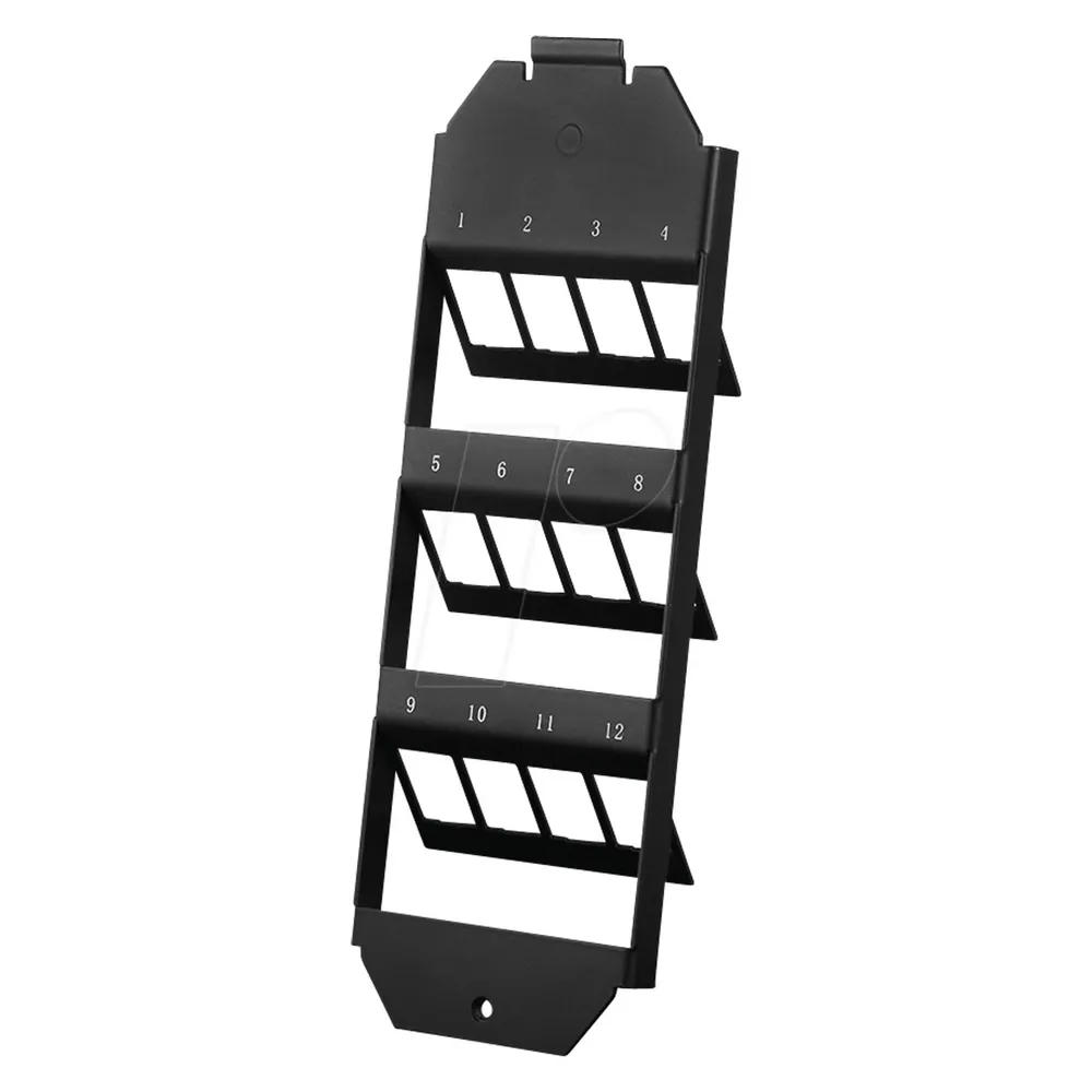 LogiLink 12 Port Bodentankeinsatz für 3 x 4 Keystone Module (208 mm System)