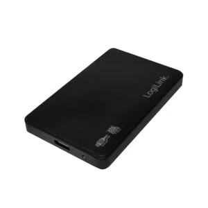 Caja PC LogiLink UA0256 2.5" SATA Aluminium Schwarz LED Plug & Play