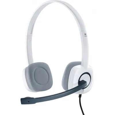 Logitech H150 Kopfhörer mit Mikrofon, Weiß