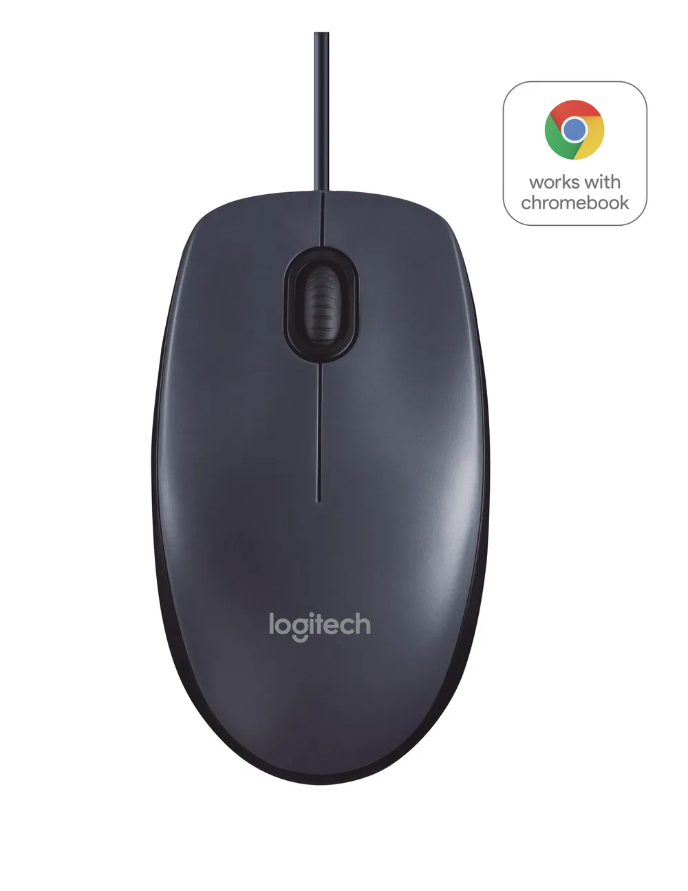 Logitech B100 Optical Maus Kabelgebunden schwarz Pack | 910-003357 | Maus - 800 dpi