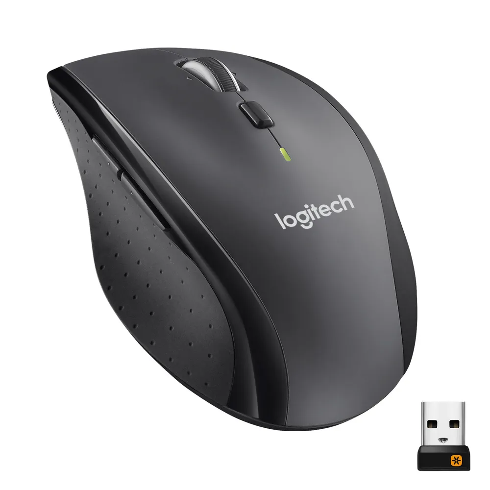 Logitech Marathon M705 kabellose Maus schwarz | 910-006034 | Maus - 1.000 dpi
