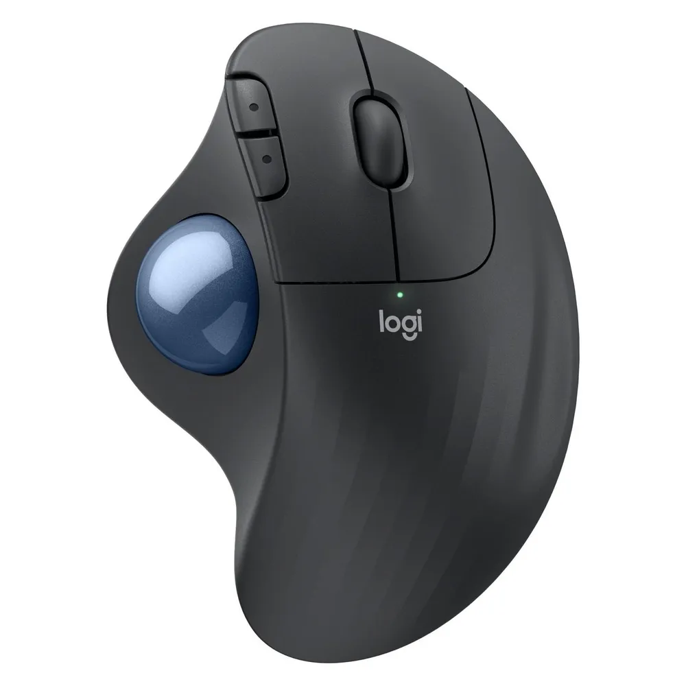 Logitech ERGO M575S Wireless Trackball Maus Schwarz