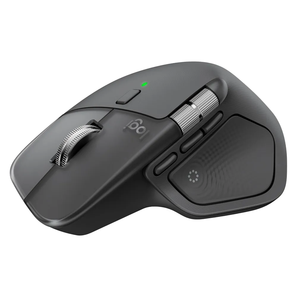Maus Logitech MX Master 4 Wireless 8000 DPI Graphit 8 Tasten Wiederaufladbar