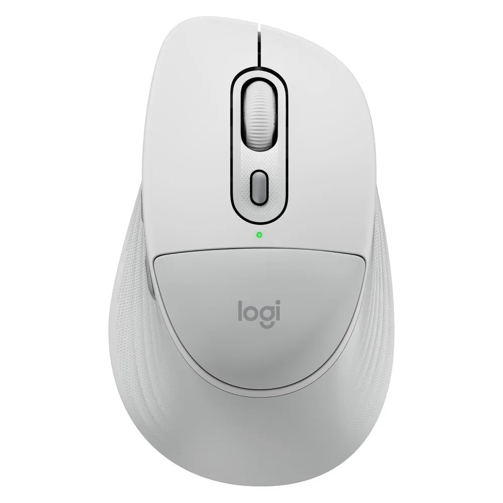 Logitech Signature Comfort Plus M850 L Kabellose Maus Off-White