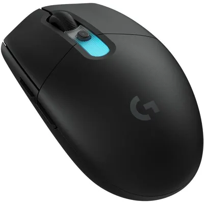 Maus Logitech G305 X SUPERLIGHT kabellos 44000 DPI schwarz RGB LIGHTSYNC
