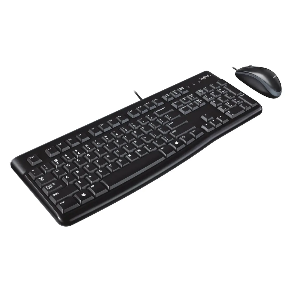 Logitech MK120 (Eng. Int., Kabelgebunden)