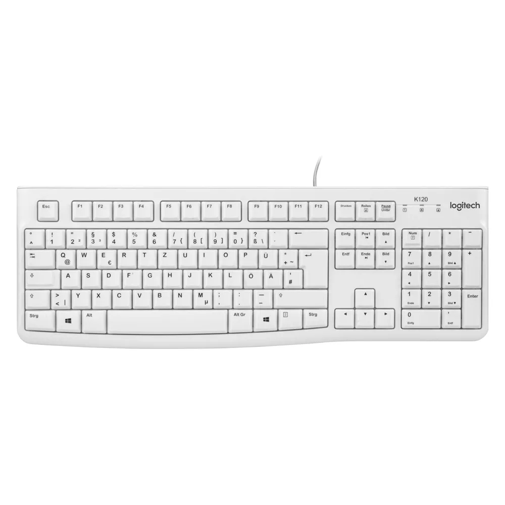 Logitech K120 (DE, Kabelgebunden)