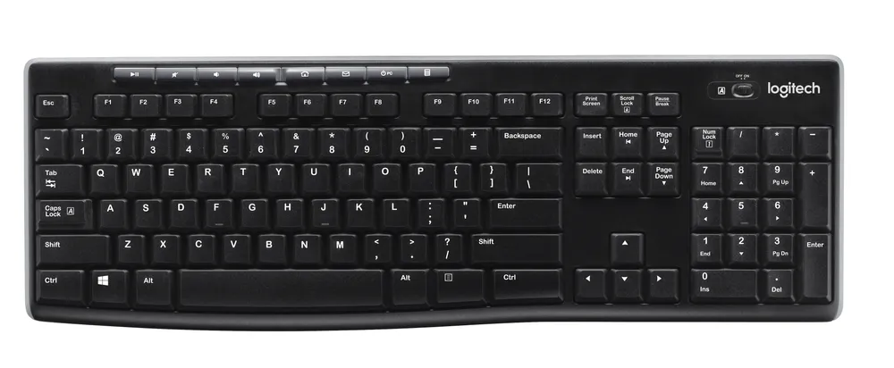 Logitech Wireless Keyboard K270 | 920-003736 | Tastatur