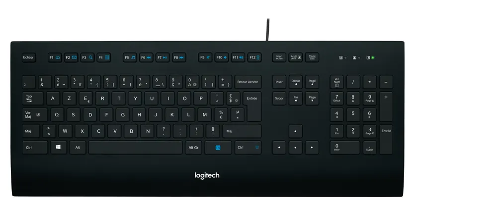 Logitech Corded K280e | 920-005210 | Tastatur - USB