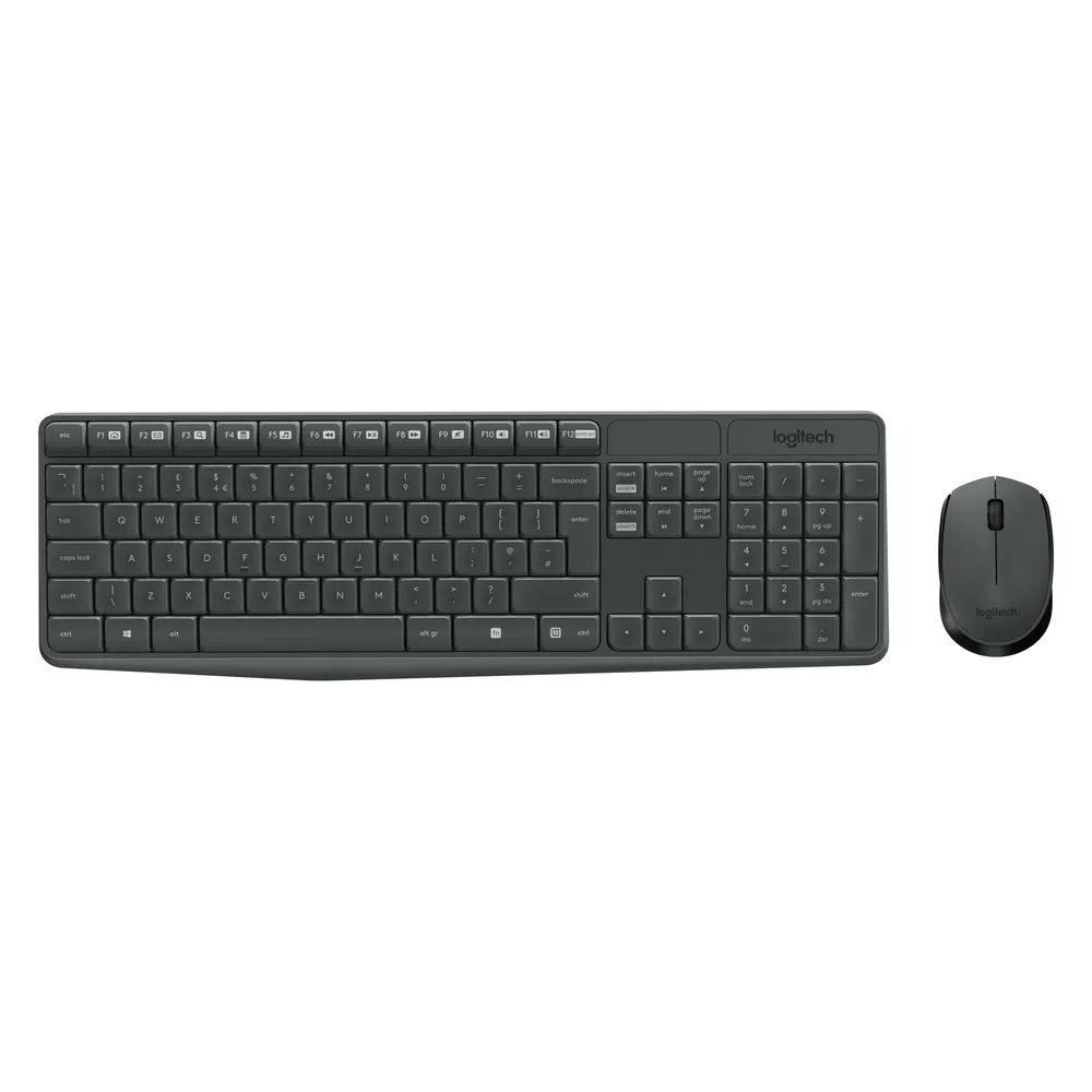 Logitech MK235 kabellose Tastatur und Maus QWERTZ