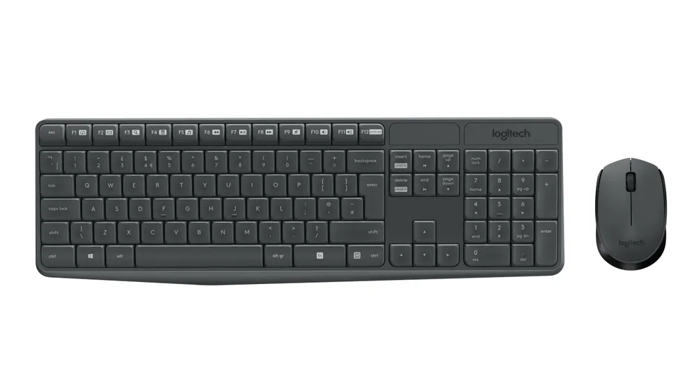 Logitech MK235 | 920-008031 | Tastatur-und-Maus-Set - kabellos
