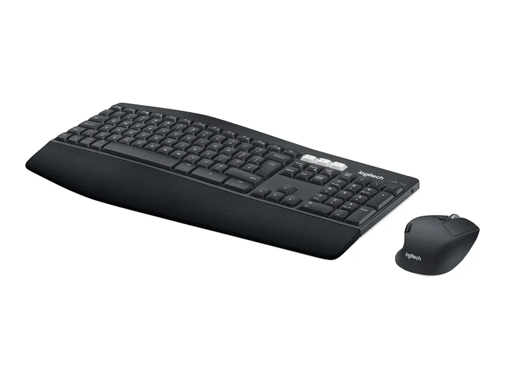 Logitech MK850 Performance Set, Schwarz, Kabellos via USB-Empfänger, Schweiz