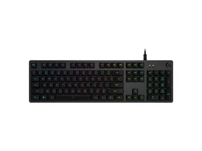 Logitech G G512 Carbon RGB Mechanical Gaming Keyboard | 920-008943 | GX Blue (Clicky) - Volle Größe (100%)