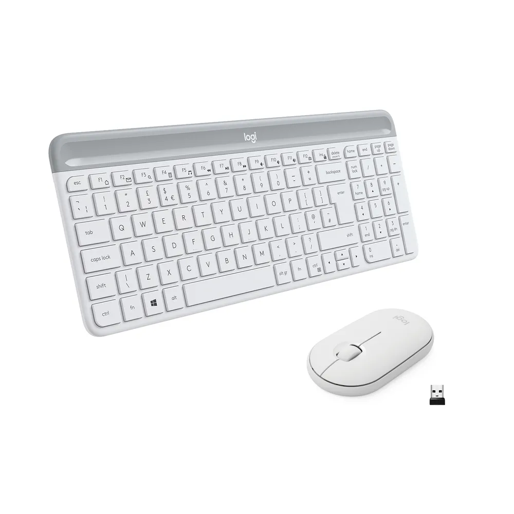 Logitech Slim Wireless Combo MK470 | 920-009197 | Tastatur-und-Maus-Set