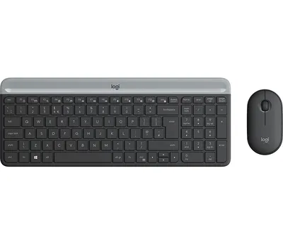 Logitech Slim Wireless Combo MK470 | 920-009202 | Tastatur-und-Maus-Set