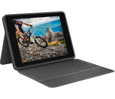 Logitech Rugged Folio | 920-009316 | Tastatur und Foliohülle - Apple Smart connector