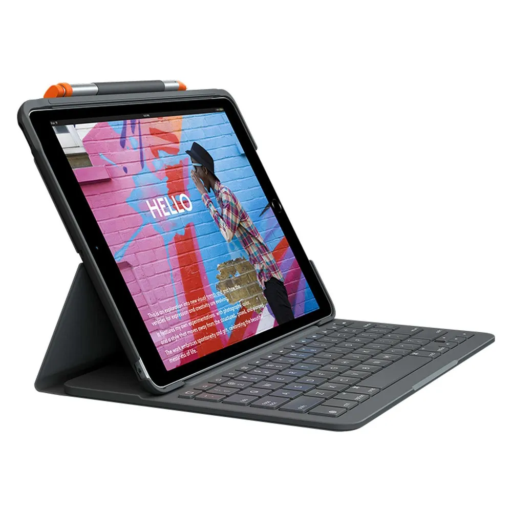 Logitech Slim Folio (DE, Apple iPad 2019