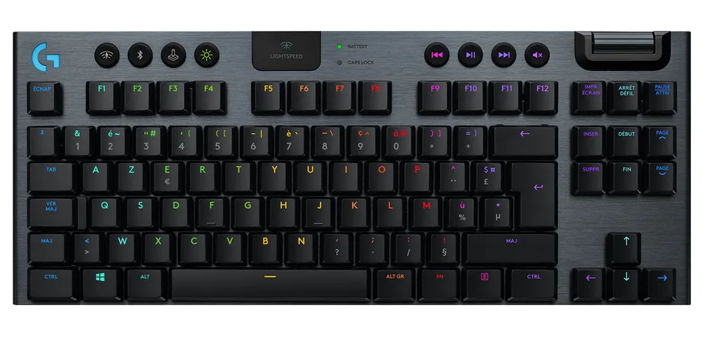 Logitech G G915 TKL Tenkeyless LIGHTSPEED Wireless RGB Mechanical Gaming Keyboard | 920-009514 | Kabellos - RF Wire