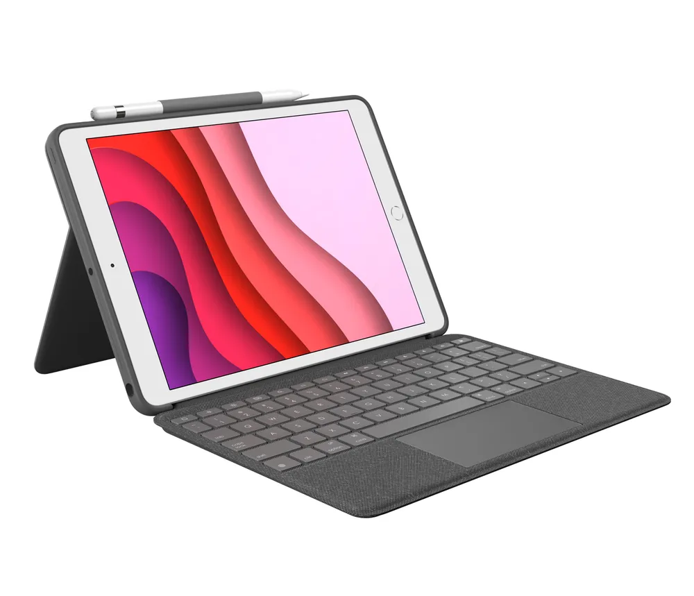 Logitech Combo Touch | 920-009609 | Tastatur und Foliohülle - mit Trackpad