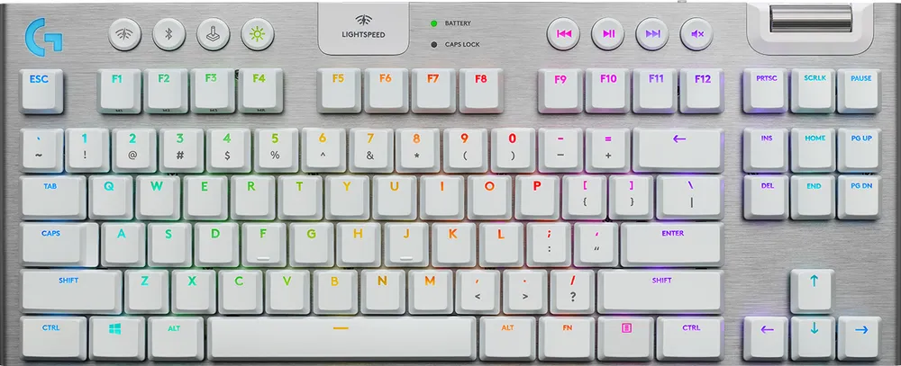 Logitech G915 TKL Tenkeyless LIGHTSPEED Wireless RGB Mechanical Gaming Keyboard | 920-009663 | Tastatur - Hinterg