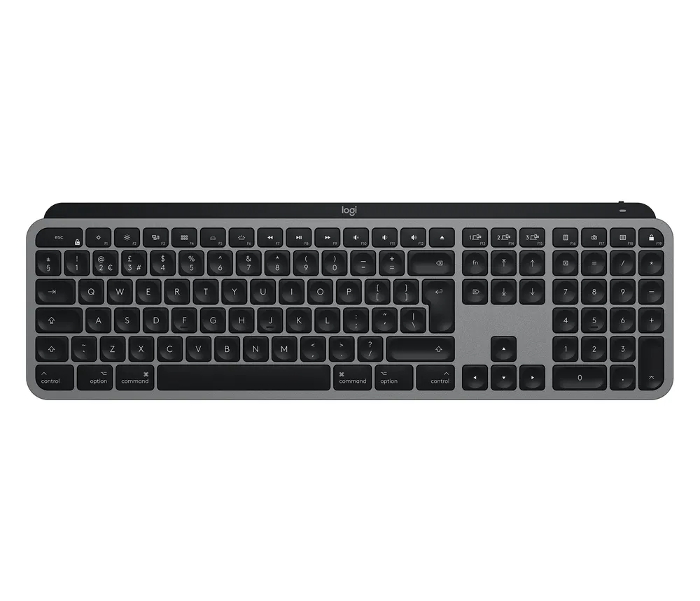 Logitech MX Keys für Mac | 920-009841 | Tastatur - hinterleuchtet