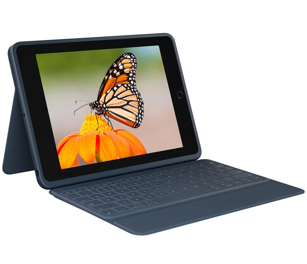 Logitech Rugged Combo 3 | 920-010103 | Tastatur und Foliohülle - Apple Smart connector