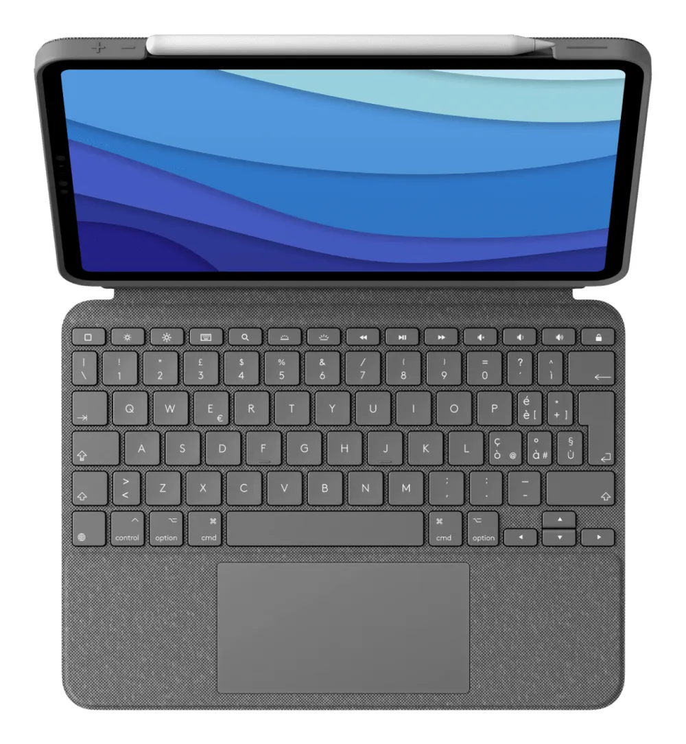 Logitech Combo Touch | 920-010146 | Tastatur und Foliohülle - mit Trackpad