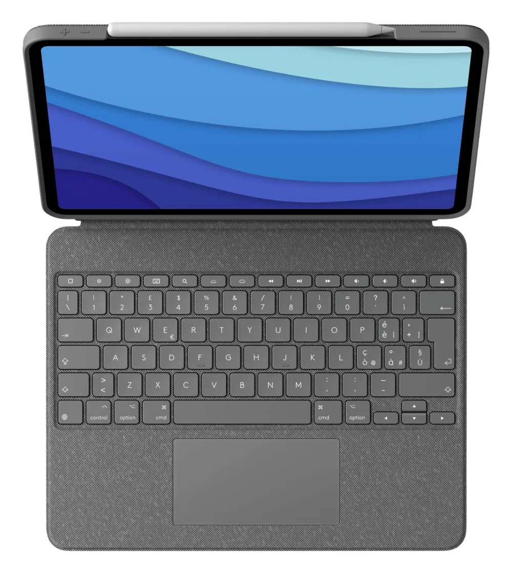 Logitech Combo Touch | 920-010212 | Tastatur und Foliohülle - mit Trackpad
