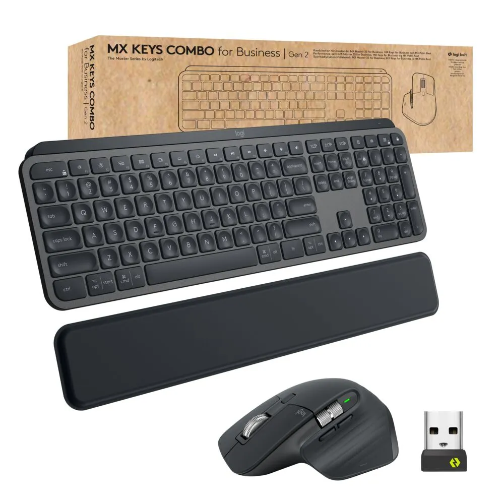 Logitech MX Keys Combo for Business | 920-010933 | Tastatur-und-Maus-Set