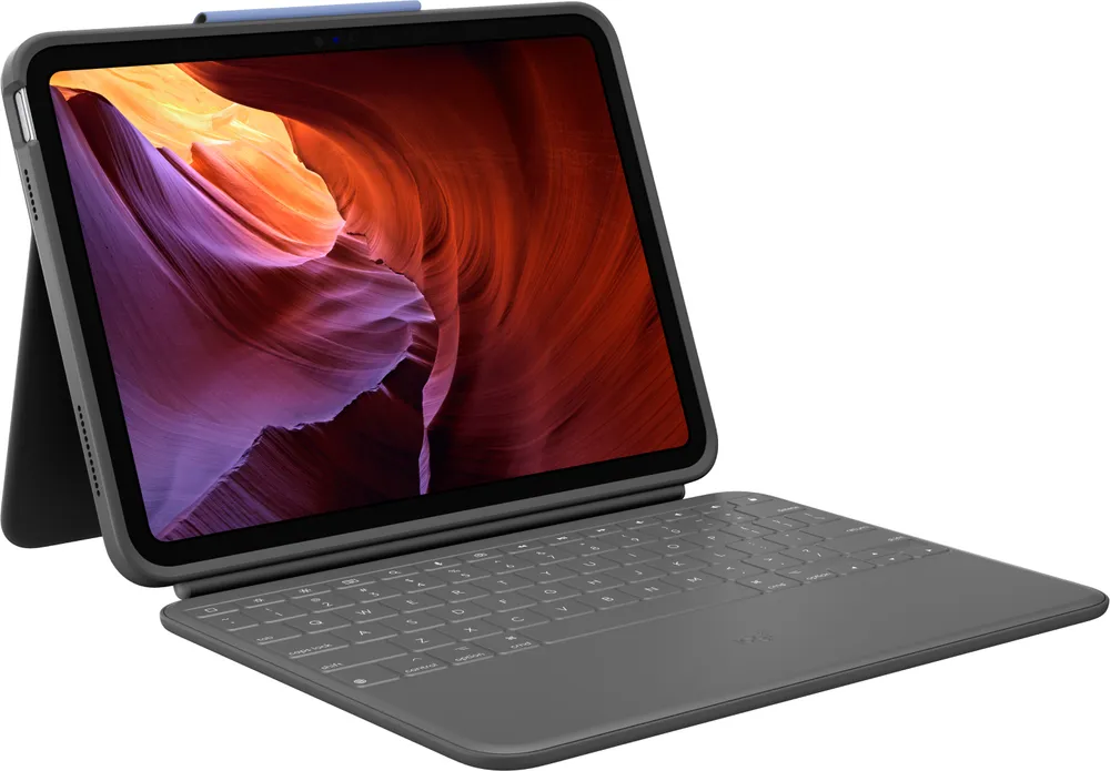 Logitech Rugged Folio | 920-011202 | Tastatur und Foliohülle - Apple Smart connector