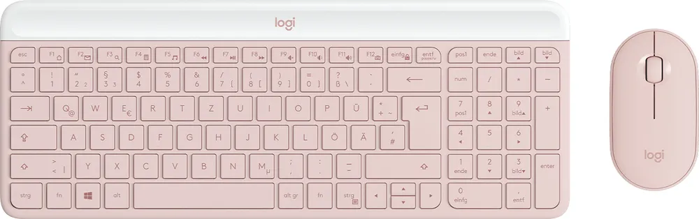Logitech Slim Wireless Combo MK470 | 920-011314 | Tastatur-und-Maus-Set