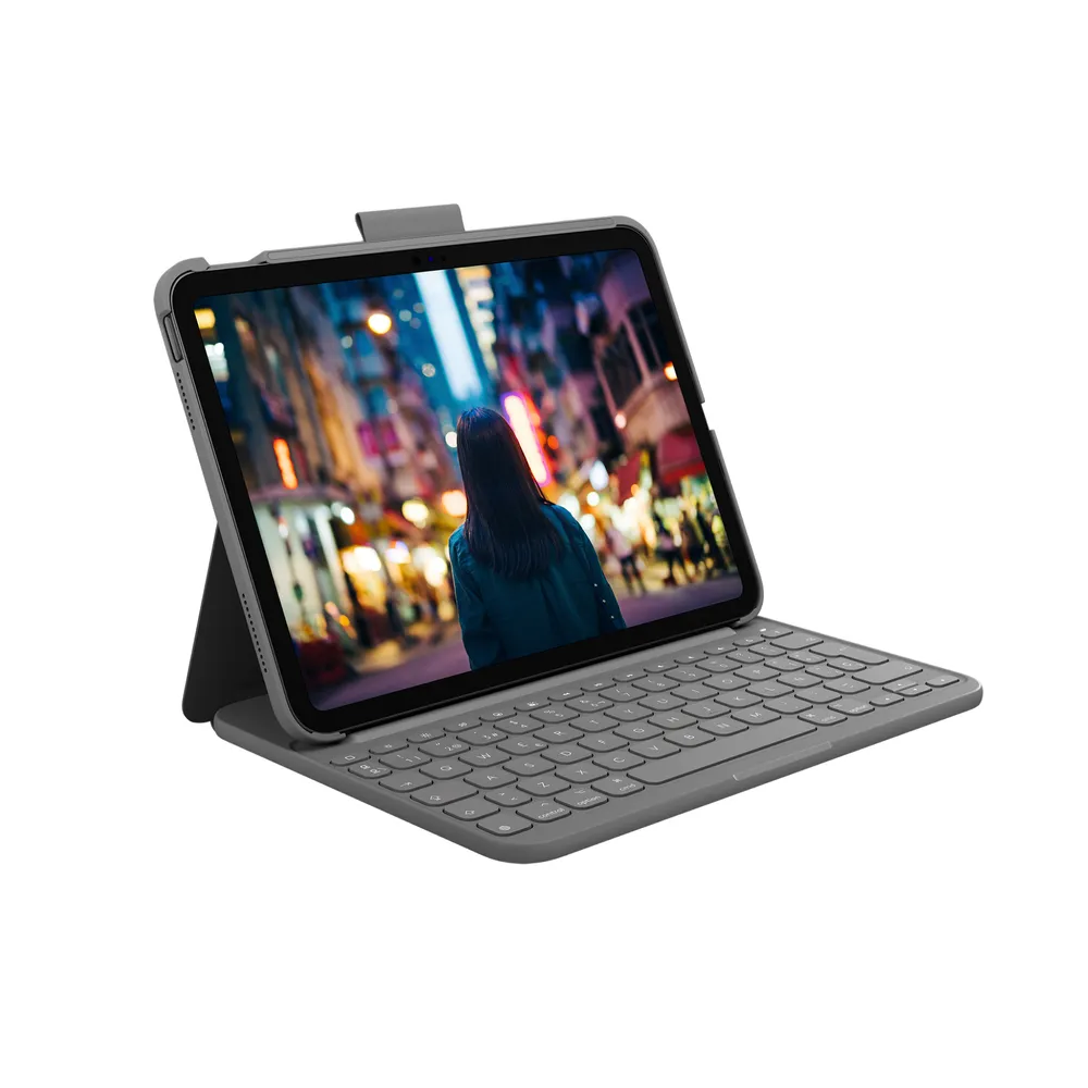 Logitech Slim Folio | 920-011426 | Tastatur und Foliohülle - kabellos