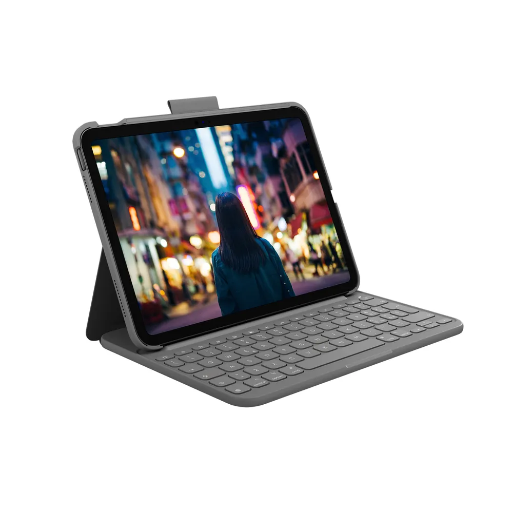 Logitech Slim Folio | 920-011427 | Tastatur und Foliohülle - kabellos