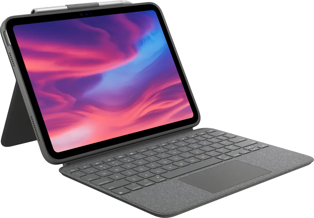 Logitech Combo Touch | 920-011437 | Tastatur und Foliohülle - mit Trackpad