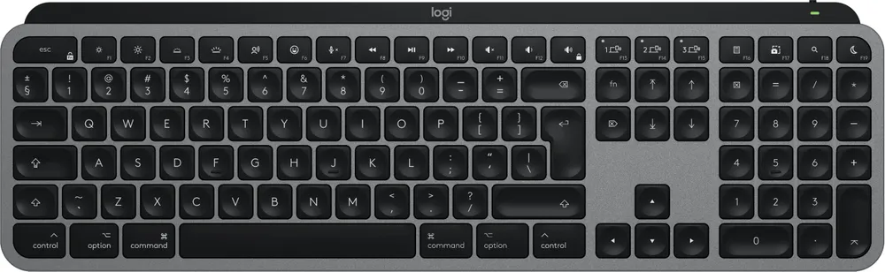 Logitech Master Series MX Keys S for Mac | 920-011637 | Tastatur
